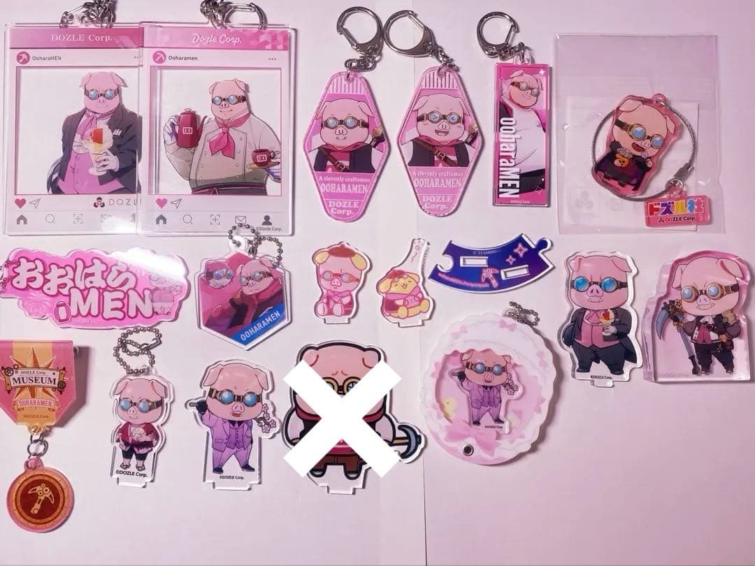 ドズル社 おおはらMEN グッズ まとめ売り - メルカリ