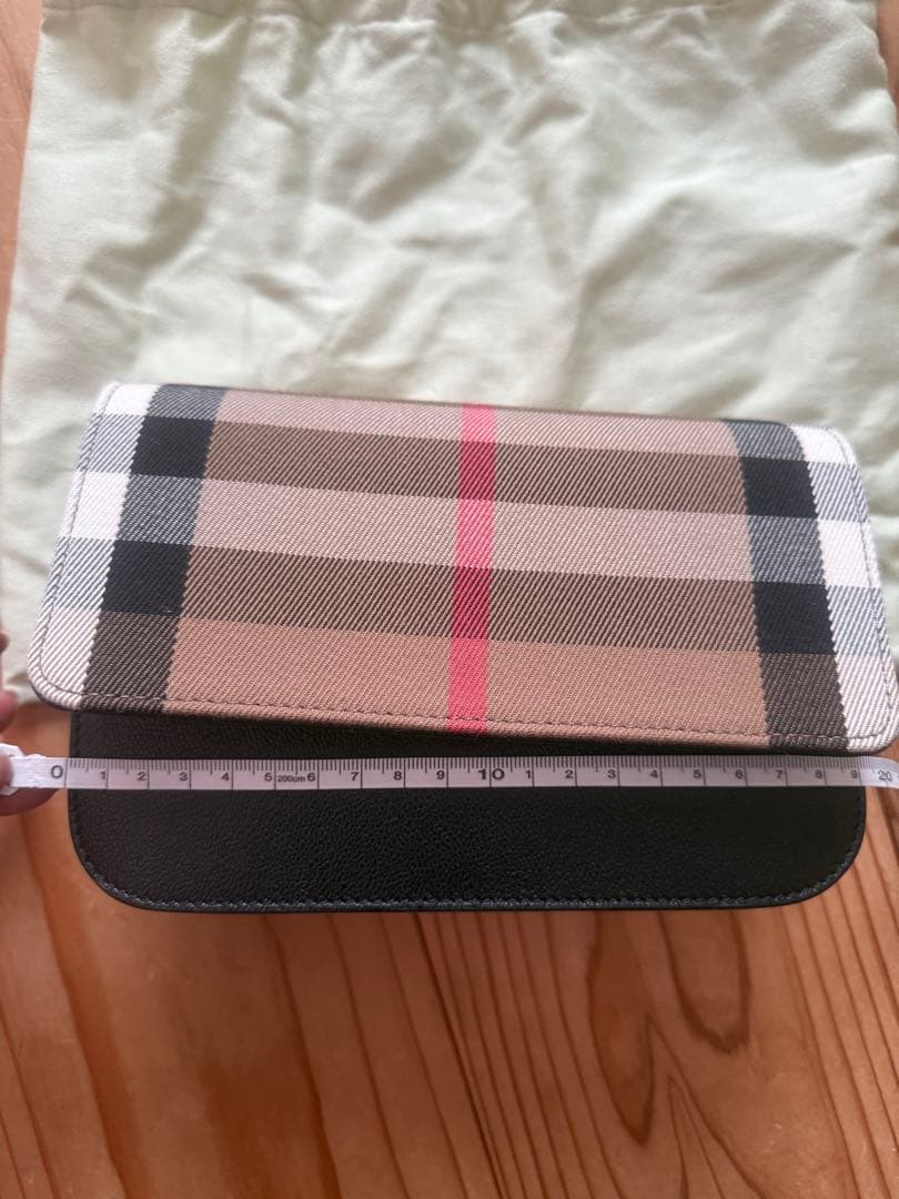 BURBERRY ショルダーバッグ ベージュ/ブラック