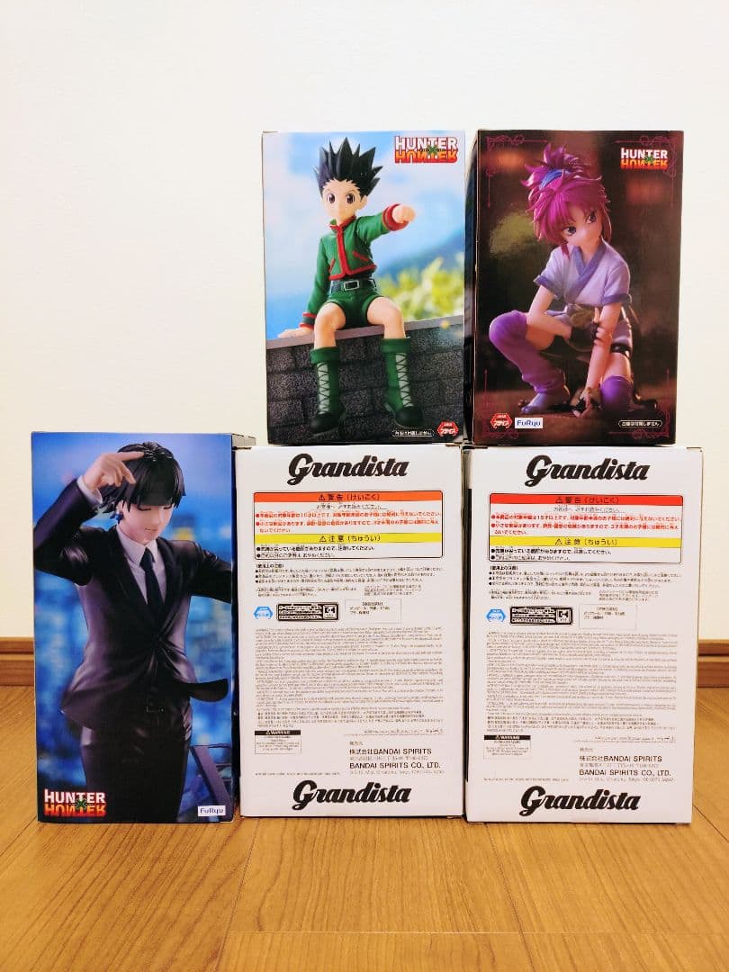HUNTERXHUNTER フィギュア 5体セット まとめ売り - メルカリ