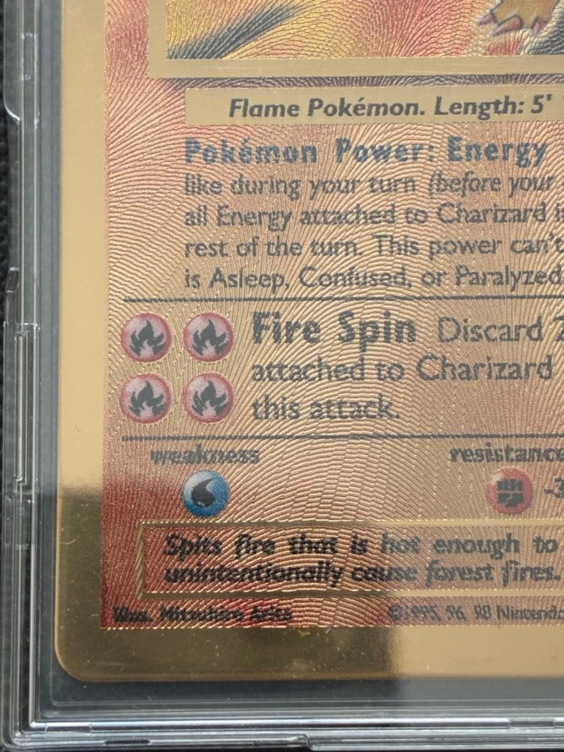 バ*ト様 25th周年 リザードン メタルカード