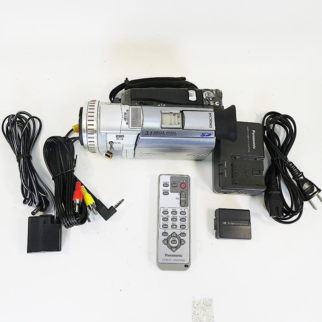 動作良好 パナソニックNV-GS100 MiniDVビデオカメラ　DVD化に最適