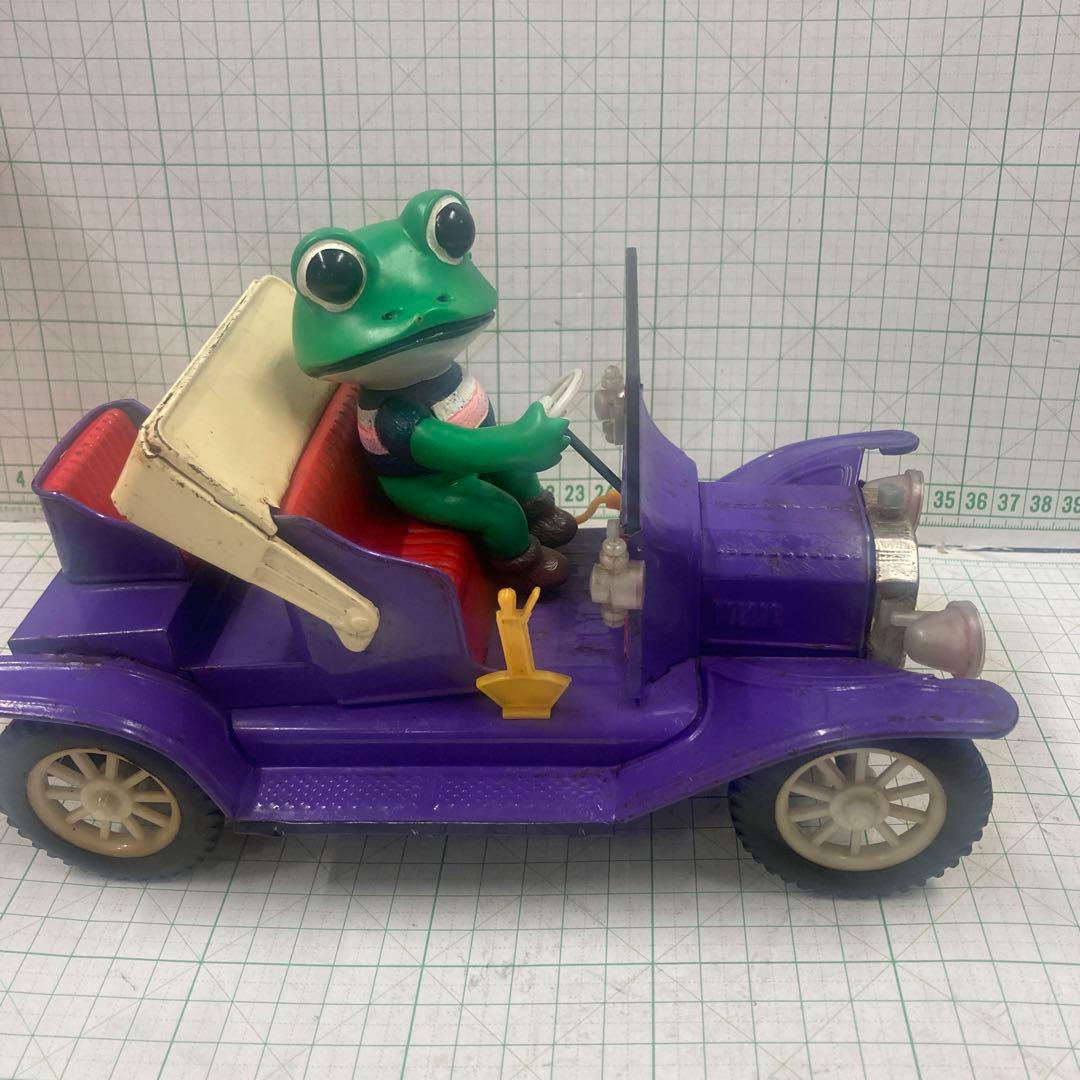 野村トーイ製ケロヨン自動車 No.1ブリキ玩具1968年頃に発売