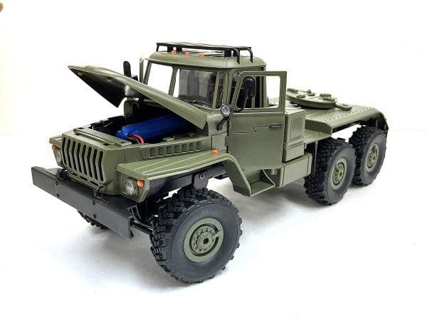 技術基準適合証明済 1/16 6WDミリタリー トレーラー WPL B36-3