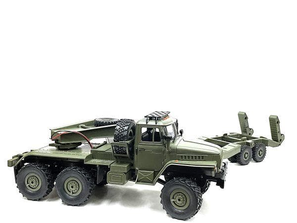 技術基準適合証明済 1/16 6WDミリタリー トレーラー WPL B36-3