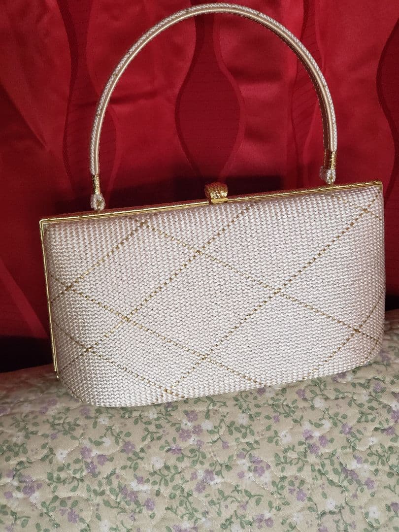 【美品＊】組みひものバッグ　フォーマル　和装バッグ　　入学式　卒業式　結婚式