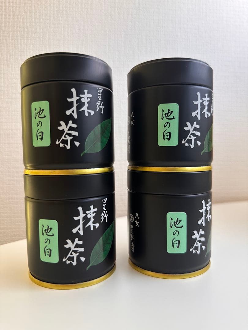 抹茶 池の白 40g 星野製茶園 抹茶 池の白 薄茶 40g 星野園 オリジナル銘柄 星野製茶園詰 - 茶道具