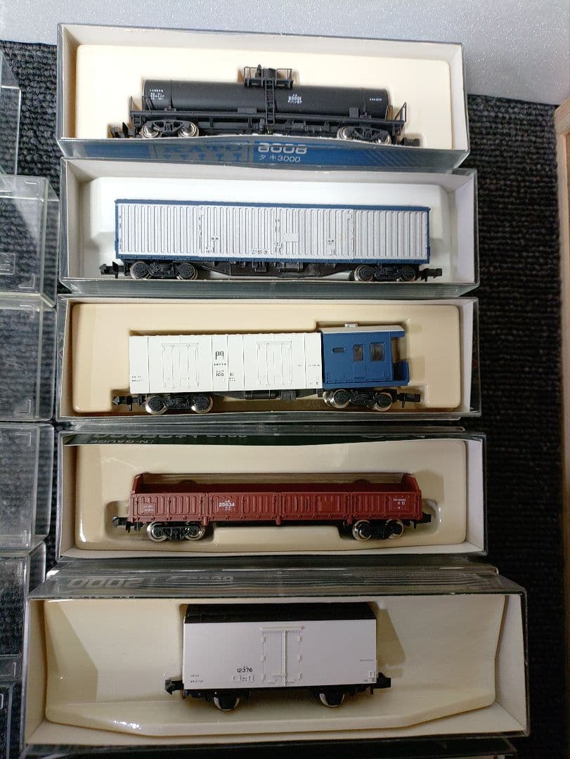 423☆ 中古美品 鉄道模型 Nゲージ貨車 24個セット