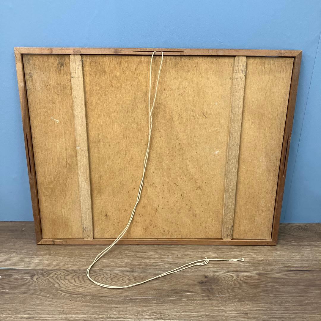 昭和レトロ 豊原国周 団扇絵 木版画 「江戸の華」 額装品 幕末 明治