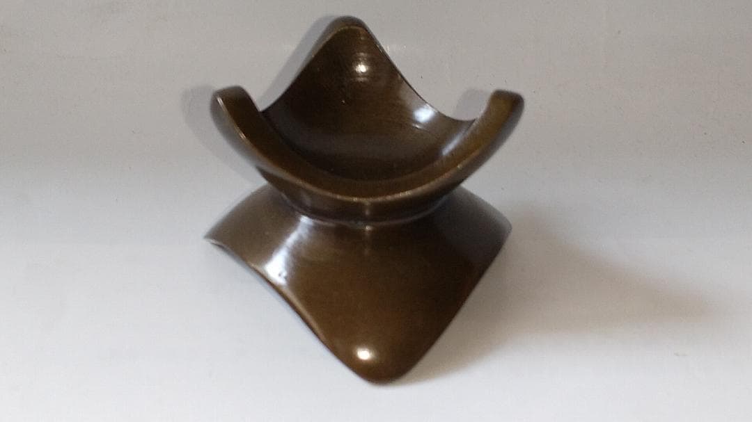 唐銅 七種蓋置 金谷浄雲 造 茶道具 茶器 蓋置 共箱 共布 美品 です