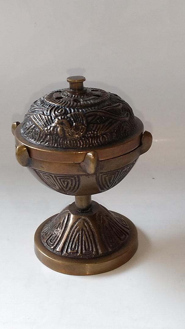 唐銅 七種蓋置 金谷浄雲 造 茶道具 茶器 蓋置 共箱 共布 美品 です