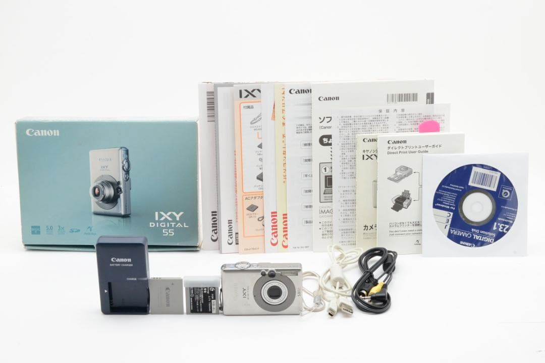 Canon IXY DIGITAL 55 完動品 コンパクトデジタルカメラ