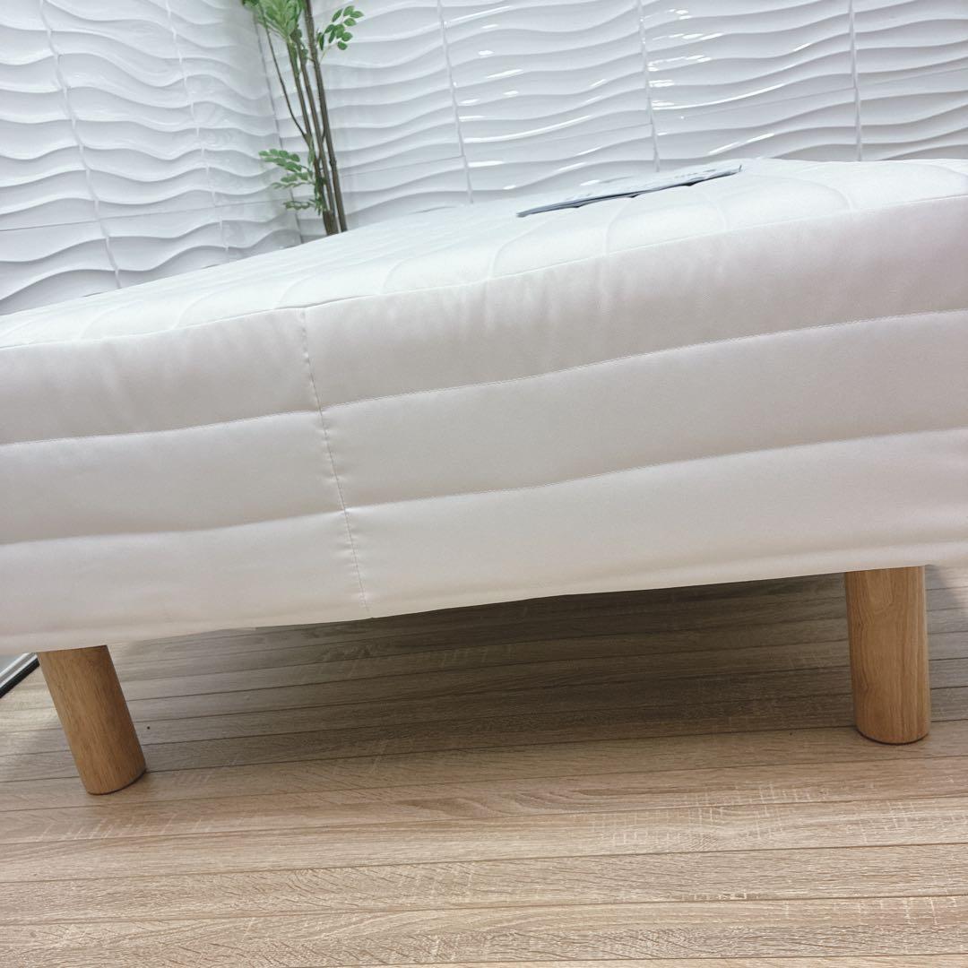 ◇大阪府 神戸市 配達料無料！◇美品！◇無印良品◇脚付きマットレス◇シングル◇