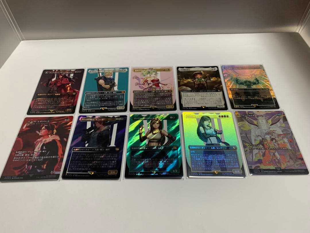 MTG FFティファ ティナ等コレクターブースターまとめ売りサージ foil等 MTG FFティファ ティナ等コレクターブースターまとめ売りサージ foil等