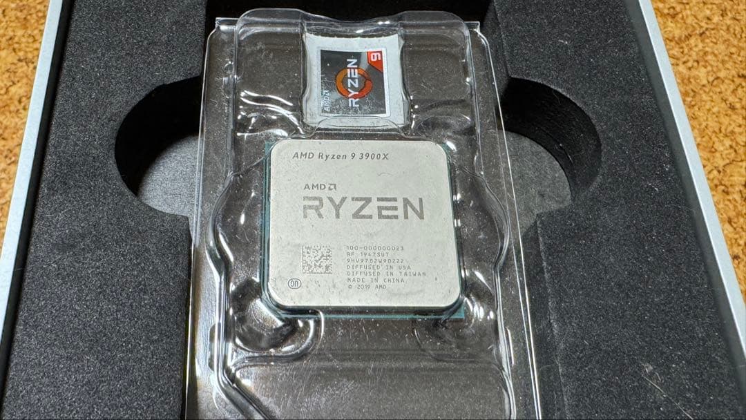 中古】Ryzen9 3900X、マザーボード、グラフィックボードのセット