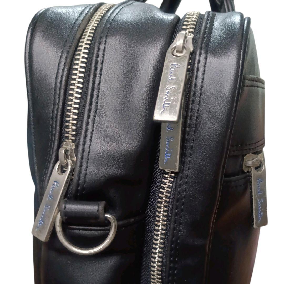 ✨Paul Smith 2way オールレザー 2層式 大容量 ビジネスバッグ
