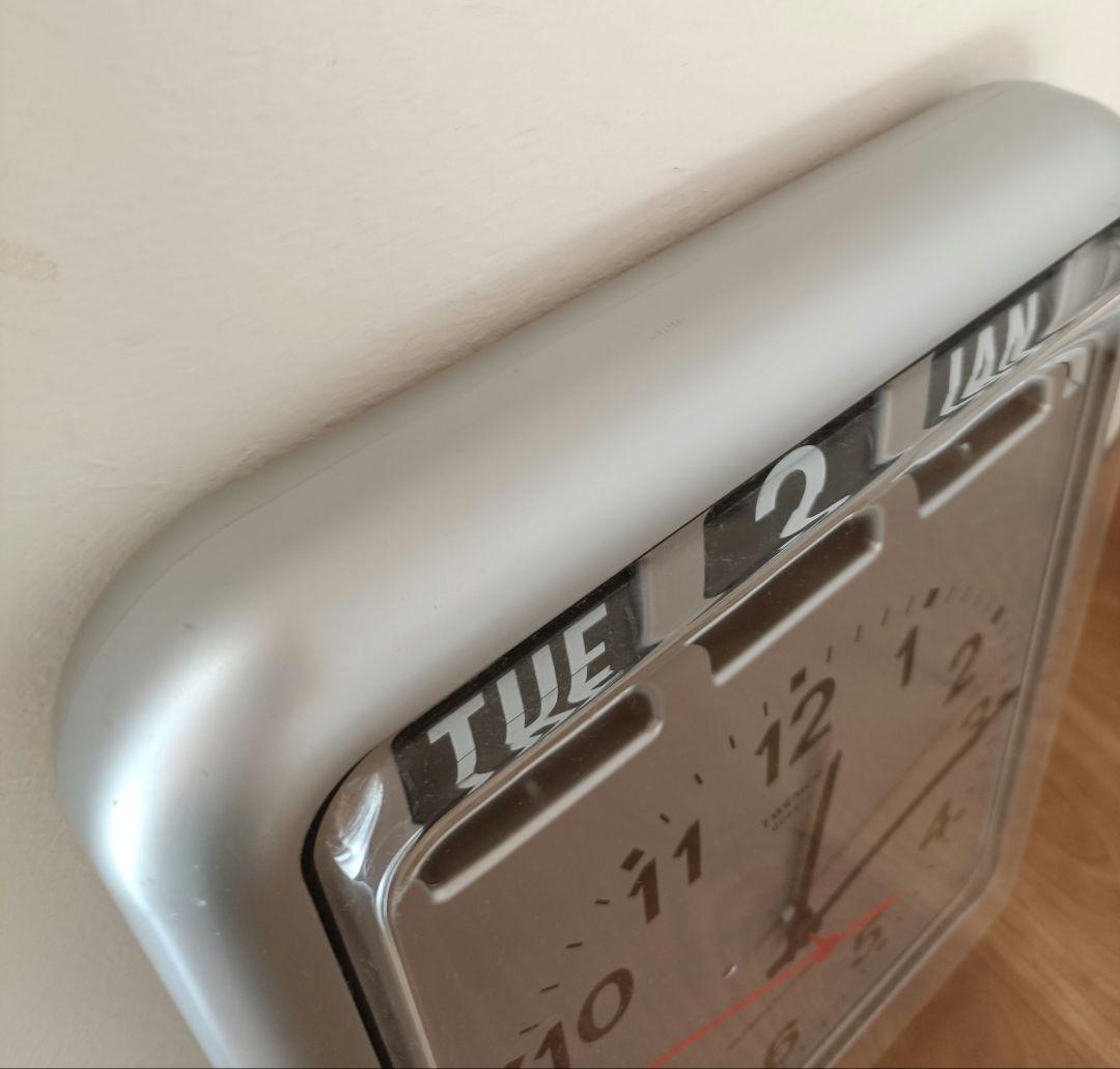 TWEMCO　トゥエンコ　 BQ-12　シルバー　掛け時計　時計　クロック