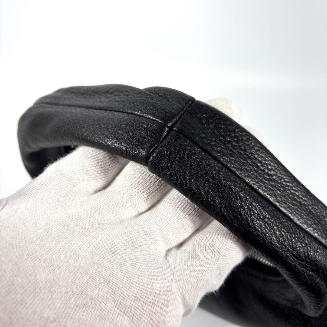 ✨未使用✨AETA ROUND ONE SHOULDER ハンドバッグ M 黒