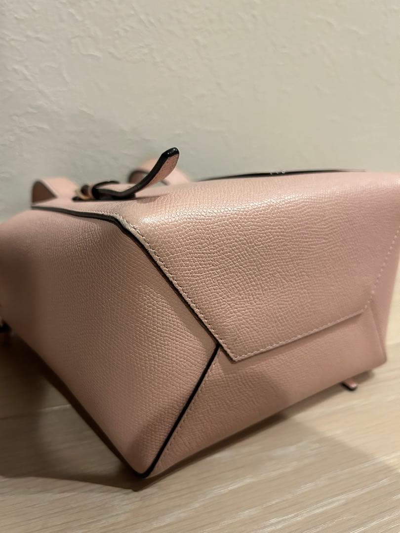 Valextra バケットバッグ マイクロ ペオニア