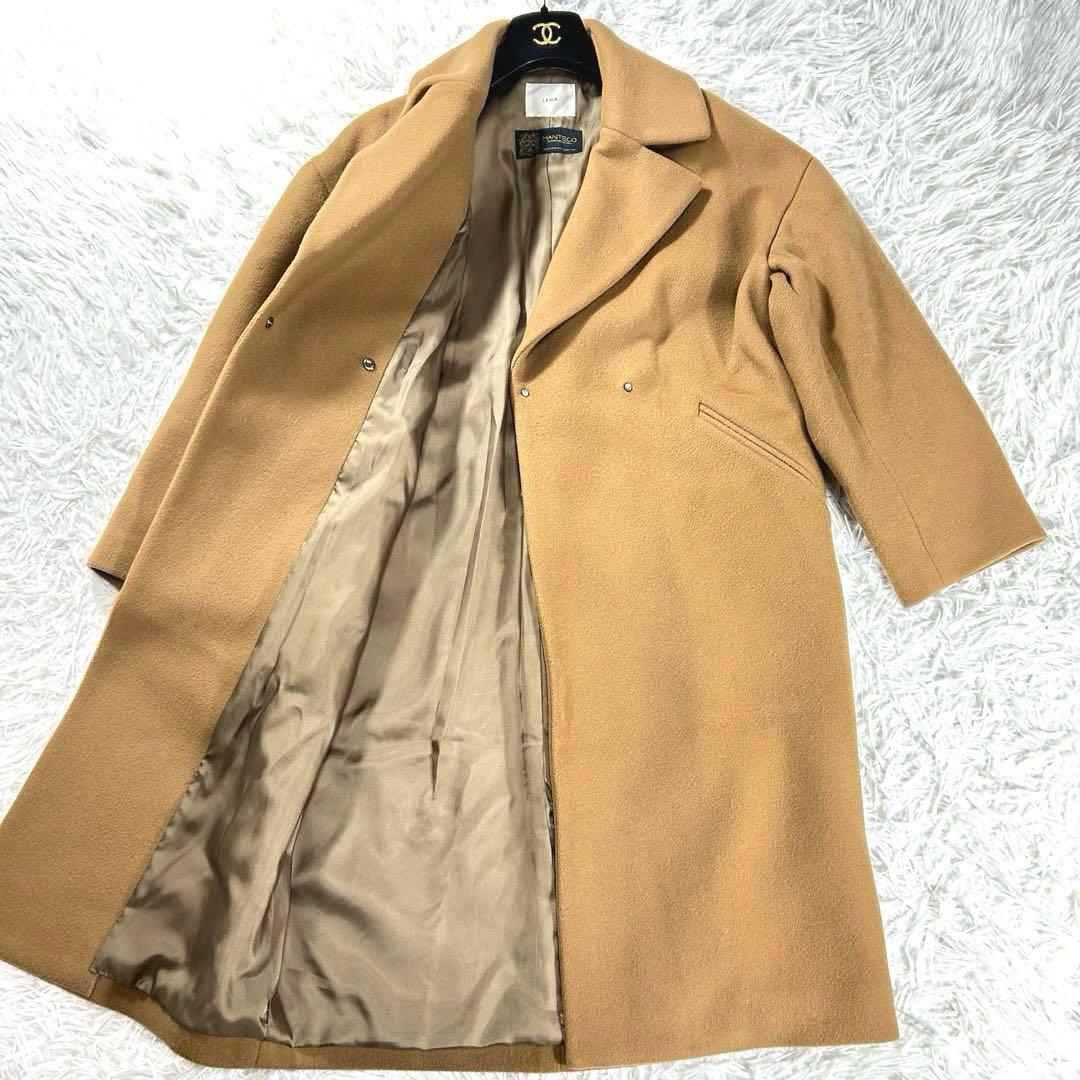 高級✨IENA MANTECO オーバーチェスターコート キャメル 36