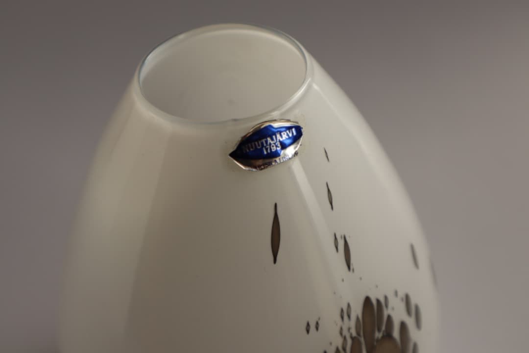 Bjorn Weckstrom 北欧/ガラス/花器/ビンテージ