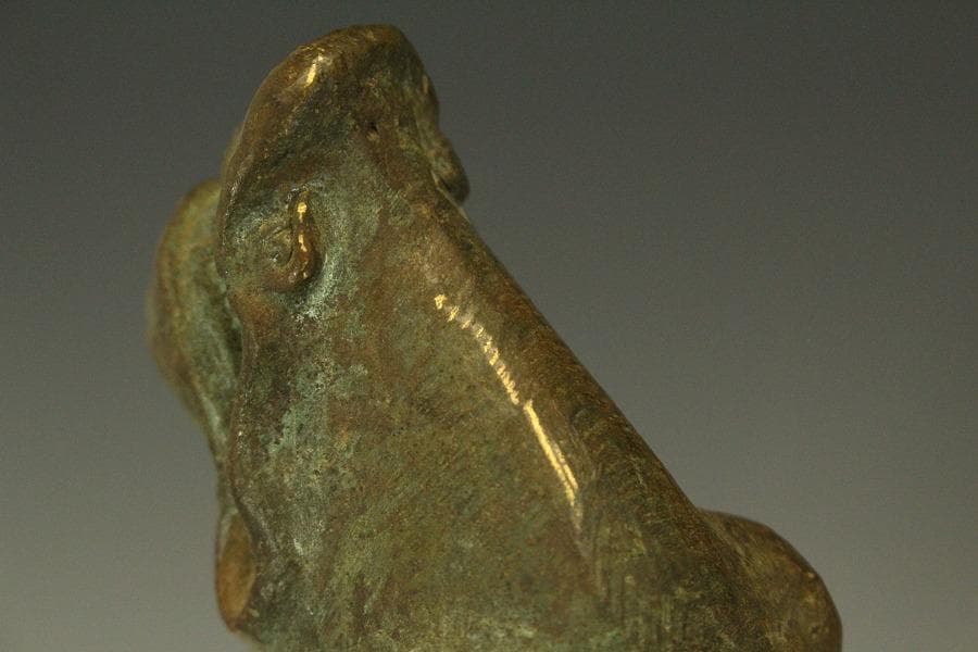 中国美術 青銅 駱駝 置物(LC746) - メルカリ