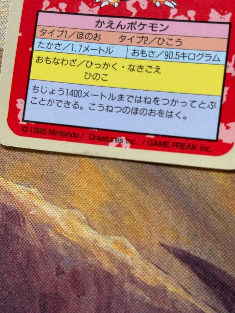 ポケットモンスター ポケモン リザードン トップサン エラー