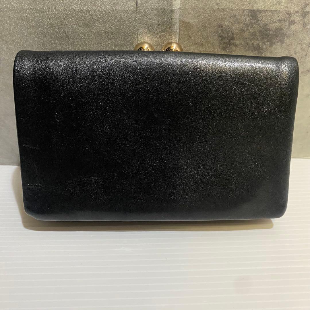 極美品】ANNA SUI マイティティ 2つ折財布 ブラック