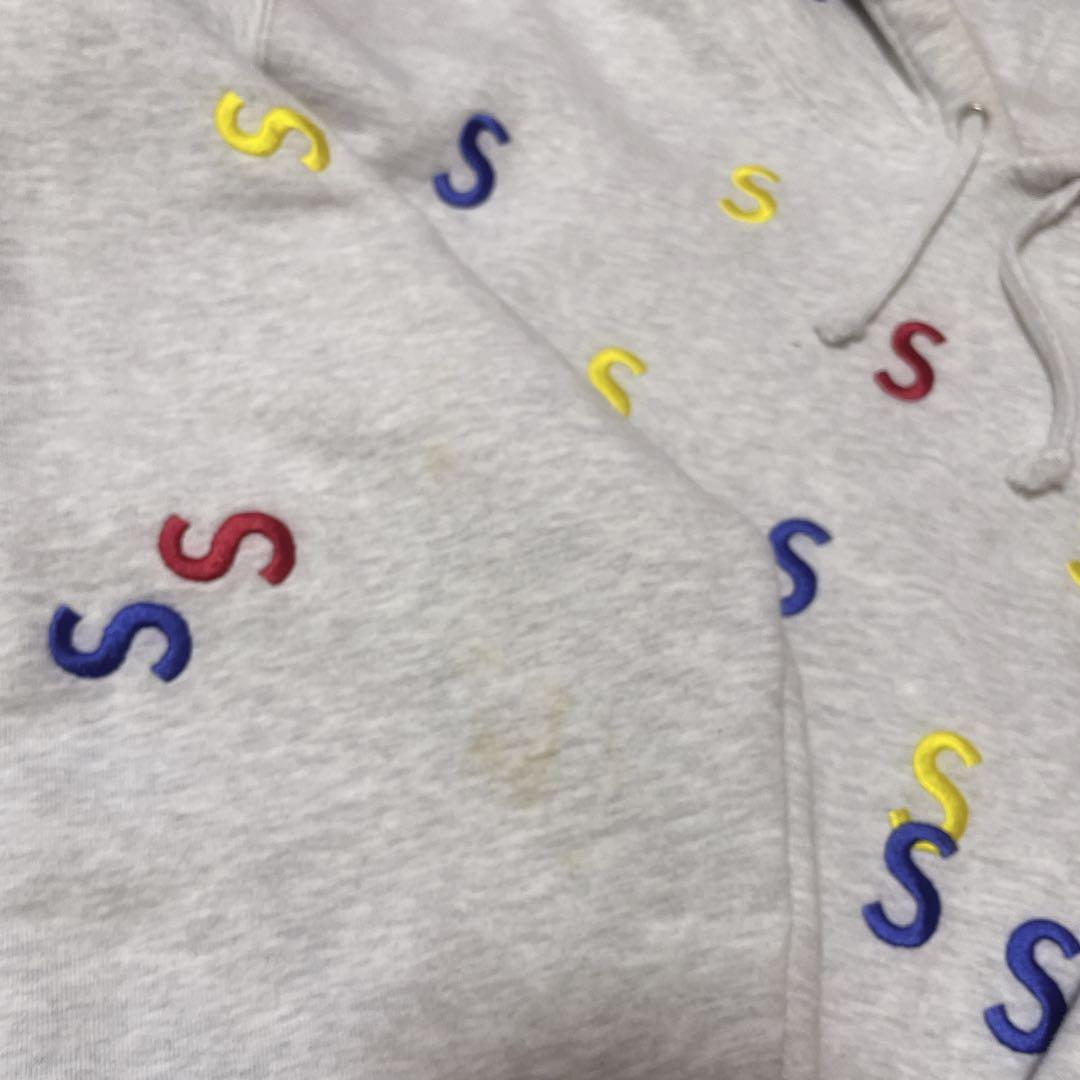 Supreme シュプリーム スウェット パーカー グレー 完売品 マルチ 稀少