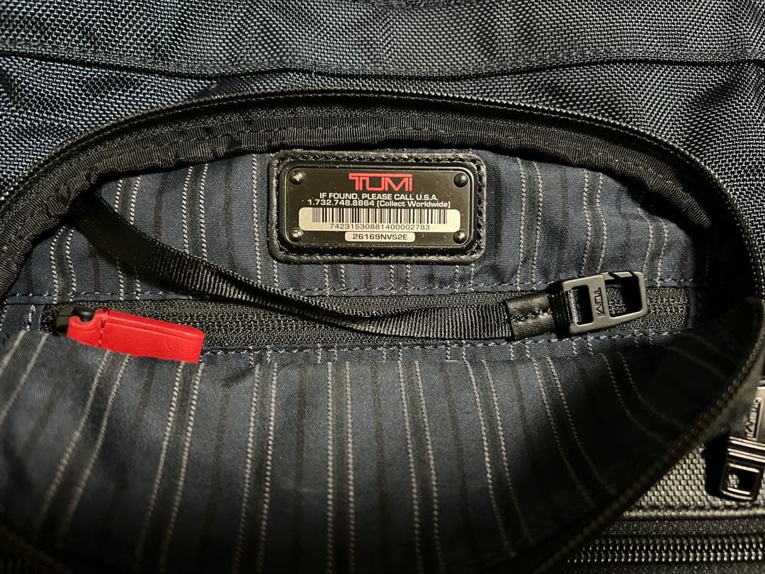 【稀少レア】SHIPS×TUMIネイビーアルファ2 エクスパンダブルトートバッグ