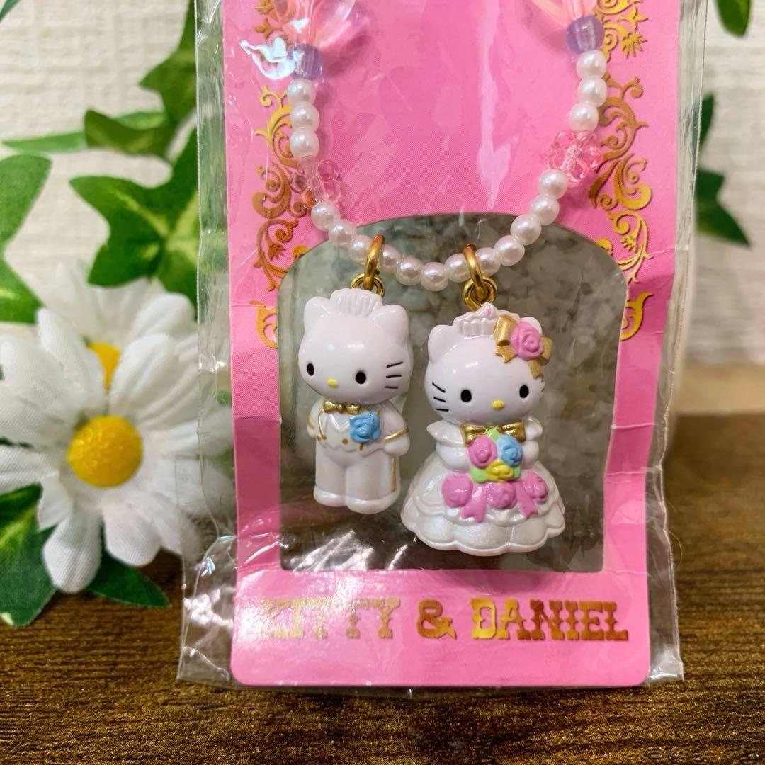 激レア】ハローキティ トロピカルストラップ 2001 ピンク 花 ☆入手