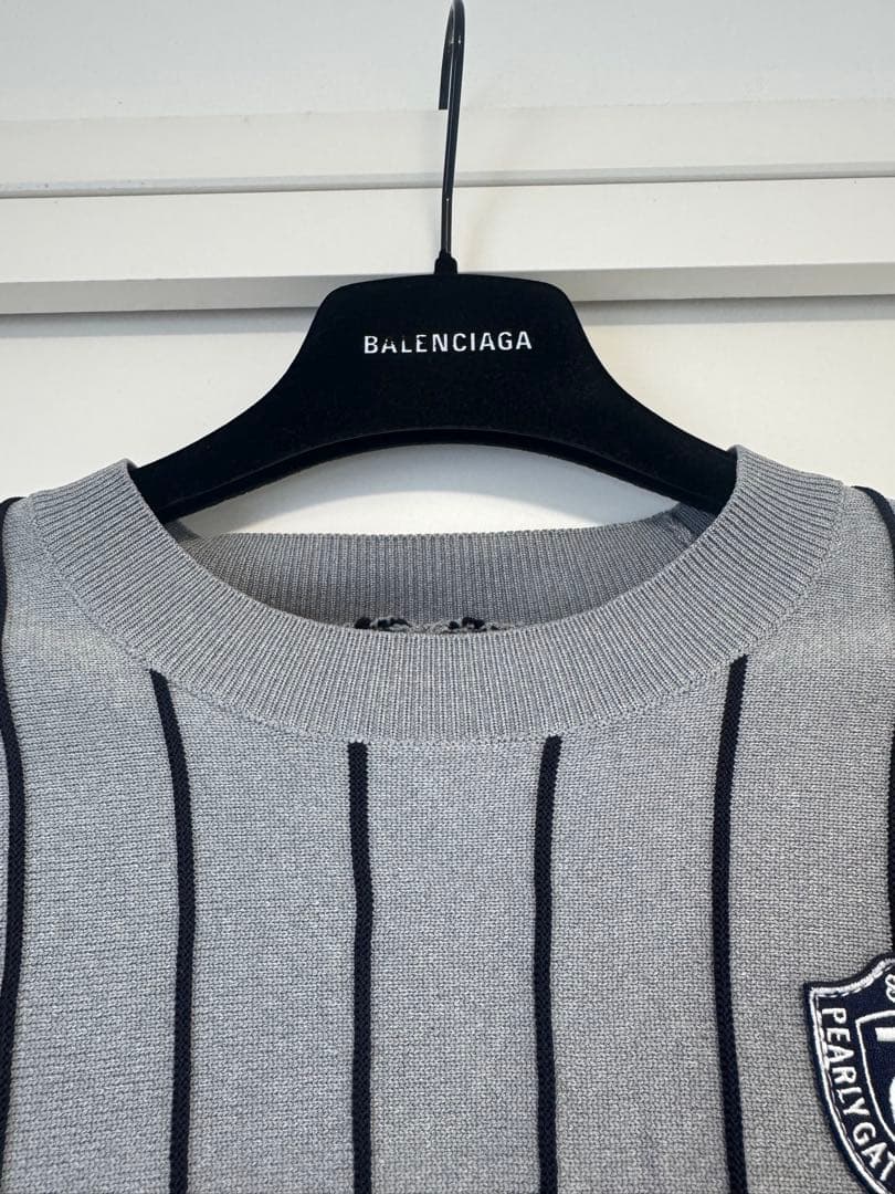 美品！PEARLY GATESニットセーターワッペン