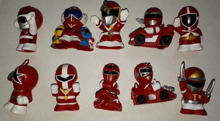 スーパー戦隊 レッドシリーズ 全種セット スーパー戦隊シリーズ 25戦隊