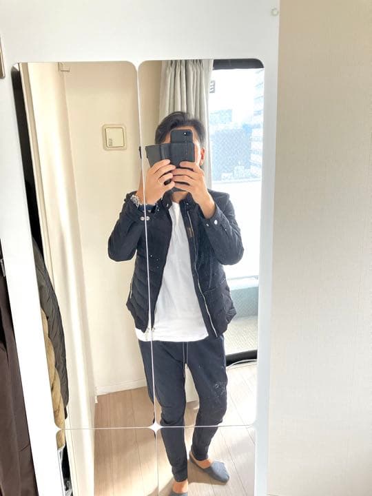 CAMBIO】Side Line Sarrouel Cut Pantsサルエル