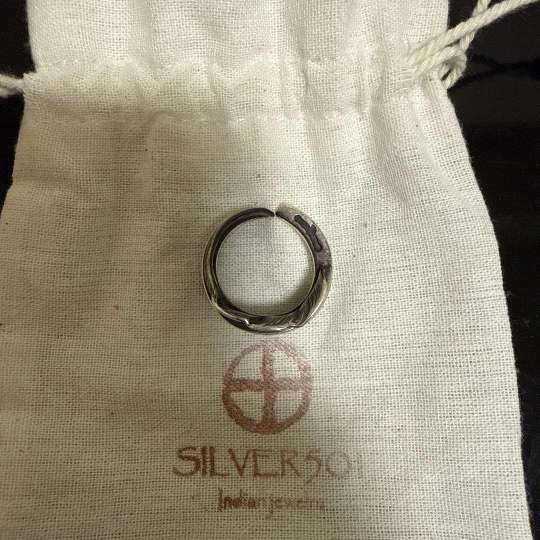 インディアンジュエリーSILVER501 フェザーリング