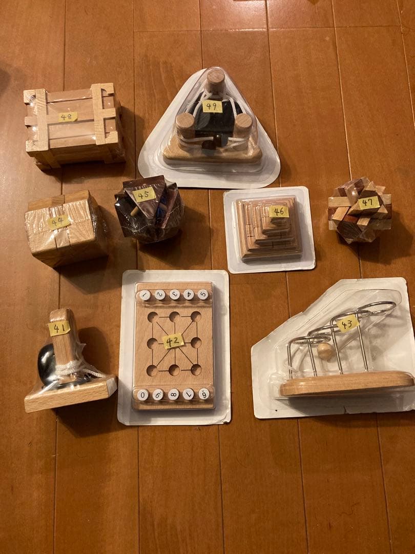 1〜49巻 アシェット 木製パズルコレクション 立体パズルと思考ゲーム