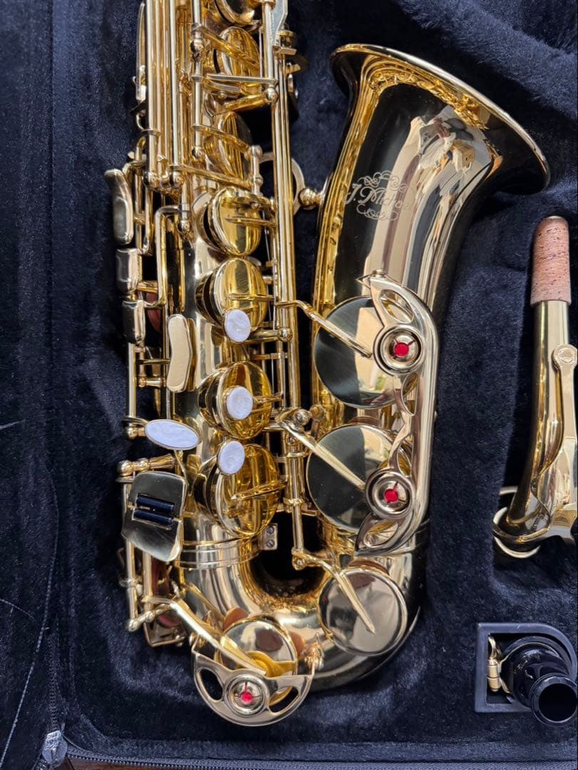 Ｊ.Michael アルトサックスAL500セミハードケース付き