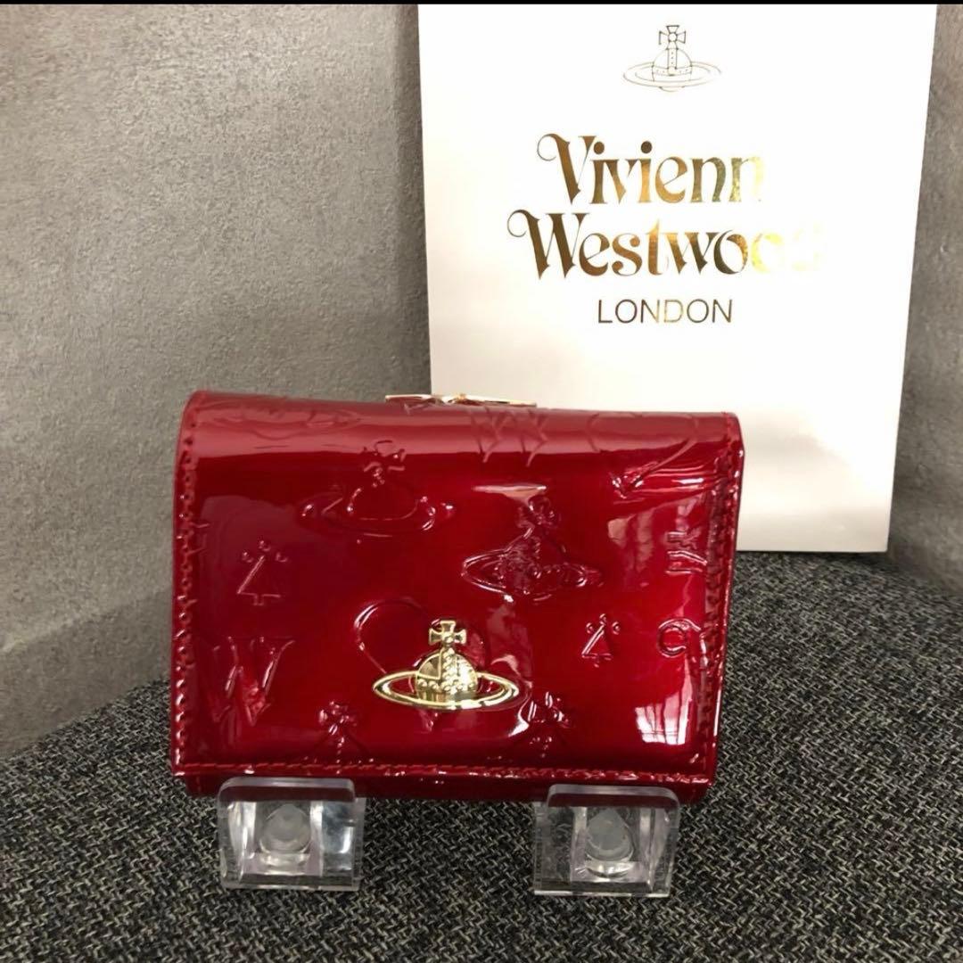 Vivienne Westwood 三つ折り財布 レッド - メルカリ