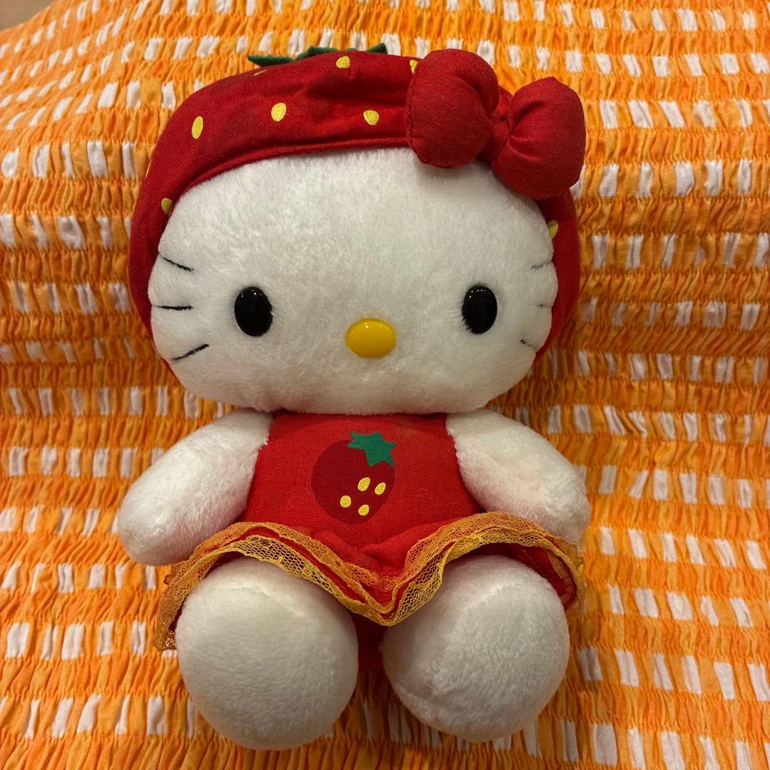 入手困難】 ご当地 マスコット ぬいぐるみ ハローキティ秋田限定