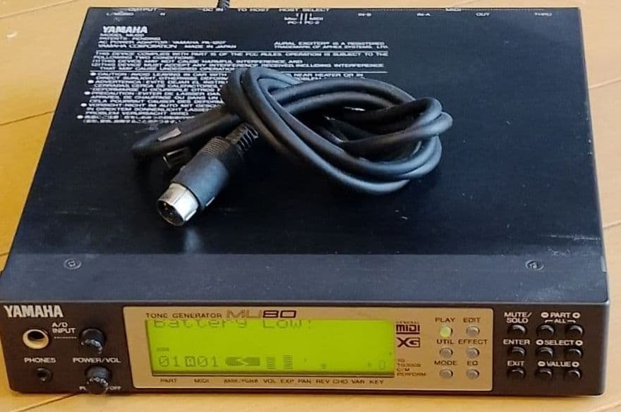 YAMAHA MU80 TONE GENERATOR◇音源モジュール◇ヤマハ - メルカリ
