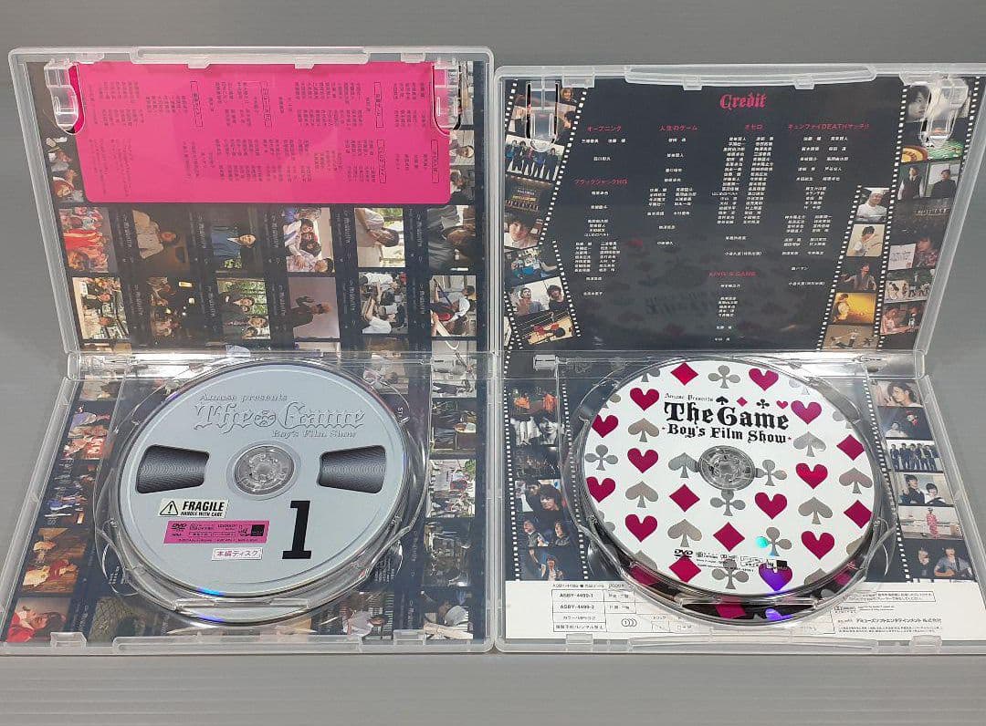 ◇美品THE GAME Boy's Film Show DVD,BOX3点セット