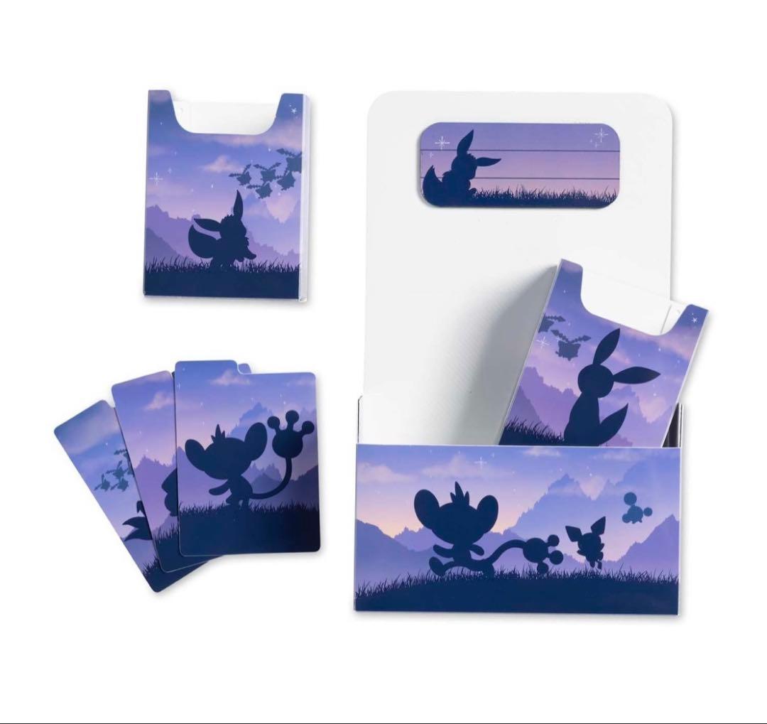 【海外ポケセン】イーブイ&ブラッキー　トワイライト　サプライ3点セット