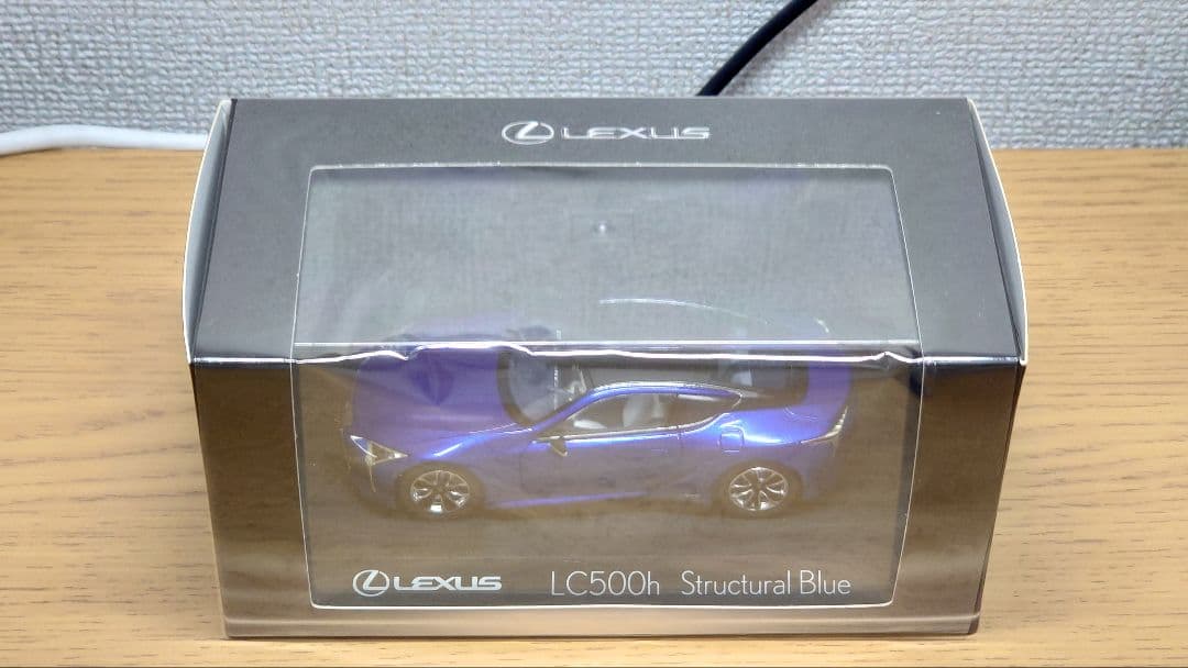 京商 LEXUS LC500h Structural Blue 1/43
