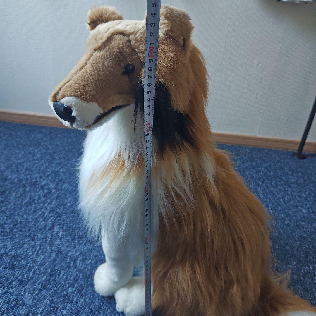 コリーシェルティ ぬいぐるみ 中型 茶色・白