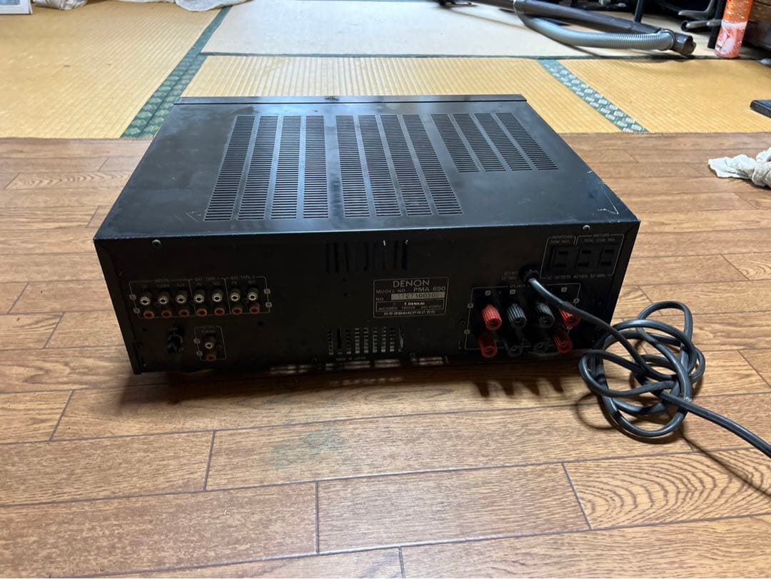 通電OK】DENON デノン プリメインアンプ PMA-780D 現状品