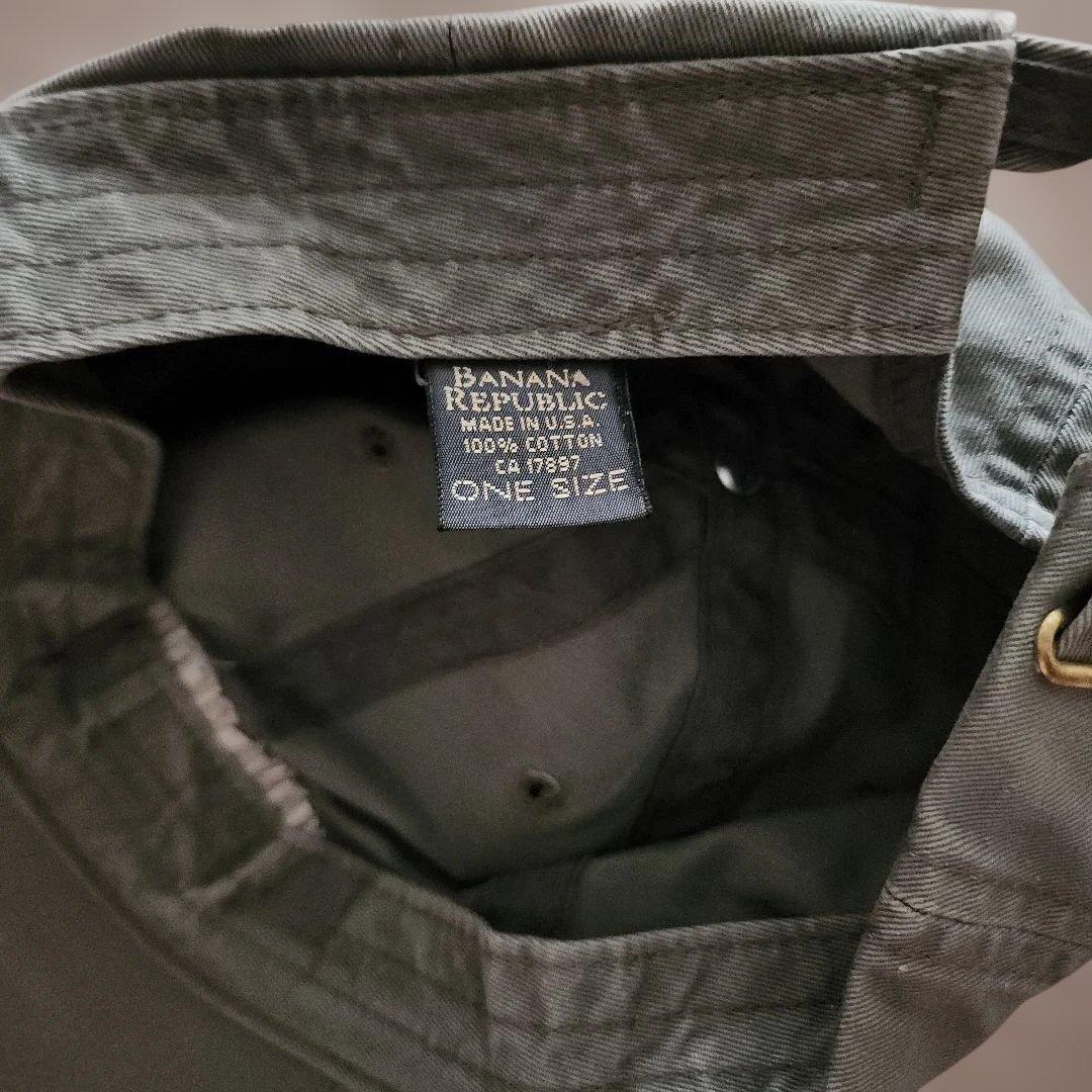希少・USA製】バナナリパブリック ヴィンテージ キャップ カーキ