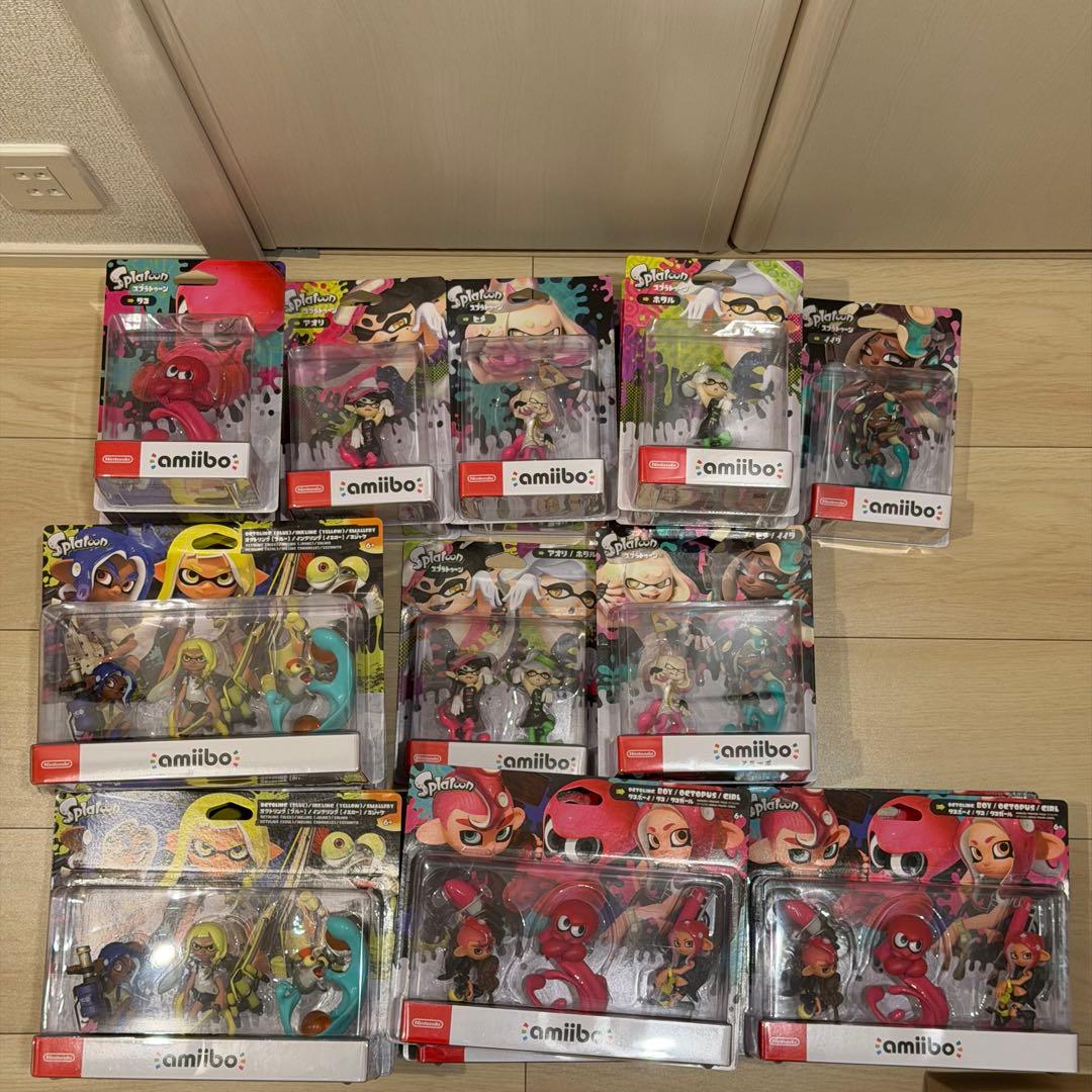 スプラトゥーン　amiibo まとめ売り　25個 スプラトゥーン3 スプラトゥーンamiibo まとめ売り スプラトゥーン3