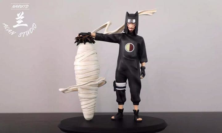 NARUTOナルト奈良テマリ カンクロウ我愛羅ガレージキット ガレキ スタチュ①