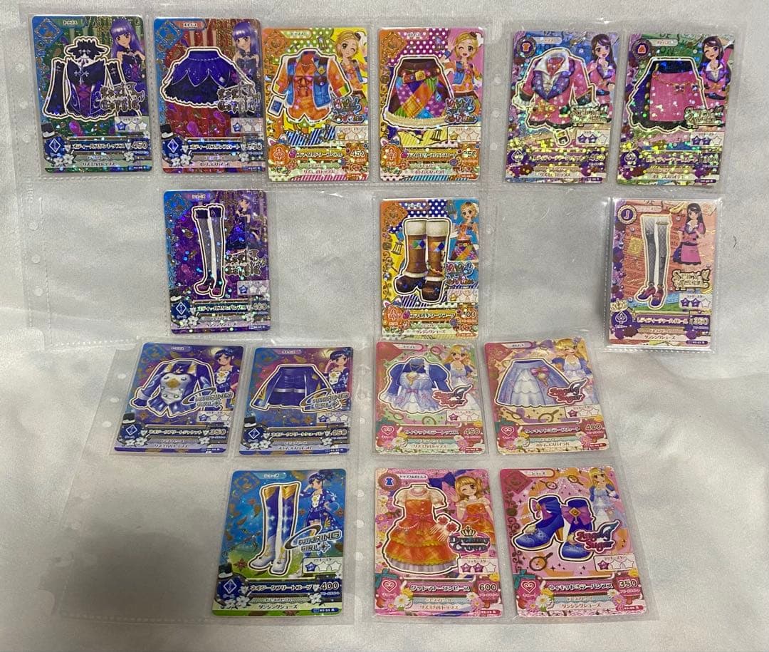 アイカツ 2015 1弾フルコンプ オデットスワン スノープリンセス