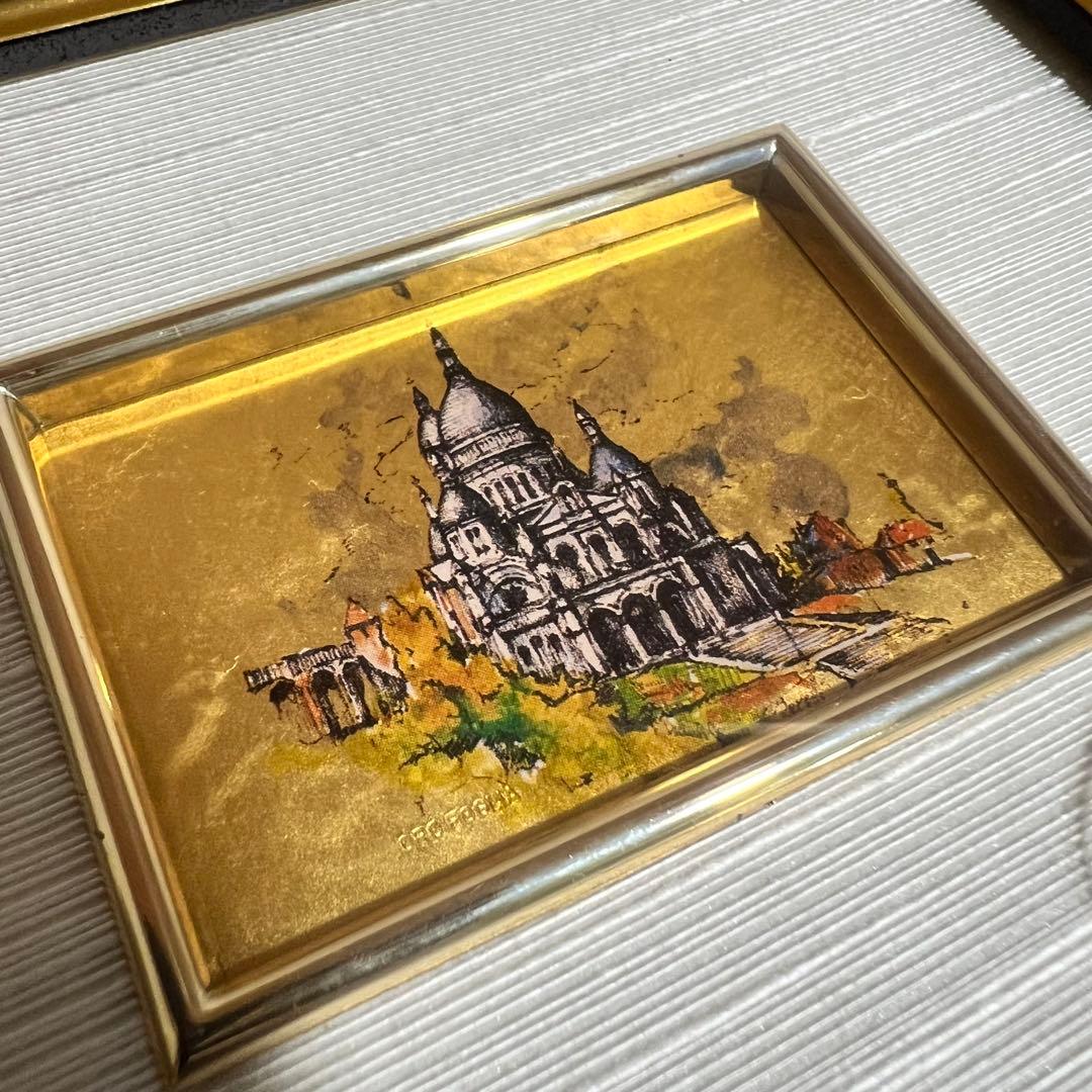 23kt 金箔画 クロモリトグラフ - メルカリ