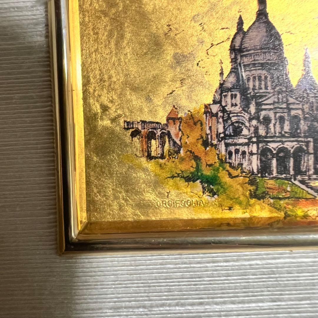 23kt 金箔画 クロモリトグラフ - メルカリ